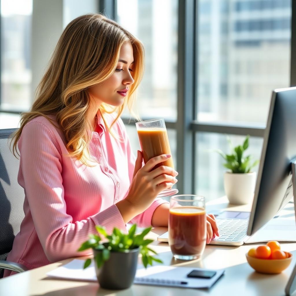 Quienes buscan una bebida práctica para su alimentación